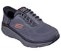 Skechers Slip-ins RF: D'Lux Walker 2.0 - Rezinate, CHARCOAL / ORANGE, full image number 8
