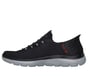 Skechers Slip-ins: Summits - High Range, BLACK / RED, full image number 4