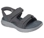 Skechers Slip-ins: Contour Foam Sandal - Zayder, CHARCOAL/BLUE, full image number 3