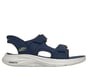 Skechers Slip-ins: Contour Foam Sandal - Zayder, NAVY / LIME, full image number 0