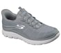 Skechers Slip-ins: Summits Plus - Threeds, GRAY, full image number 3