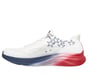 Skechers Slip-ins: Contour Foam - Cozy Fit America, WHITE / NAVY, full image number 4