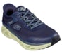 Skechers Slip-ins: Glide-Step Altus - Turn Out, SÖTÉTKÉK / LIME, full image number 3