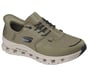 Skechers Slip-ins: Glide-Step Pro, OLIVE / BLACK, full image number 3