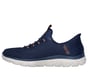 Skechers Slip-ins Waterproof: Summits - Corbos, NAVY / ORANGE, full image number 4