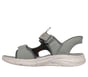 Skechers Slip-ins: Vapor Foam Sandal - Korro, VERT / ORANGE, full image number 4