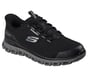 Skechers Slip-ins Waterproof: Glide-Step - Sorran, BLACK / CHARCOAL, full image number 3