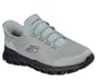 Skechers Slip-ins: Glide-Step - Remnynt, LIGHT GRAY / BLACK, full image number 3