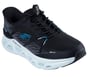Skechers Slip-ins: Glide-Step Altus - Aphtur, BLACK / AQUA, full image number 1