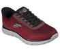 Skechers Slip-ins: Track - Revno, RED / BLACK, full image number 3