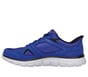 Skechers Slip-ins: Track - Ezral, BLUE  /  ORANGE, full image number 4