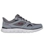Skechers Slip-ins: Track - Ezral, CHARCOAL / RED, full image number 0