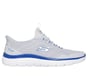 Skechers Slip-ins: Summits - Top Rate, GRAY / BLUE, full image number 0