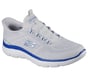 Skechers Slip-ins: Summits - Top Rate, GRAY / BLUE, full image number 3
