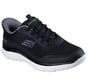 Skechers Slip-ins: Summits - Leyter, BLACK / WHITE, full image number 1