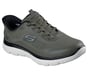 Skechers Slip-ins: Summits - Leyter, OLIVE / BLACK, full image number 3