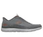 Skechers Slip-ins: Summits - Strux, CHARCOAL / ORANGE, full image number 0