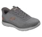 Skechers Slip-ins: Summits - Strux, CHARCOAL / ORANGE, full image number 3