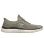 Skechers Slip-ins: Summits - Gyrow, OLIVE / NOIR, full image number 0
