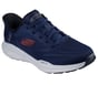 Skechers Slip-ins Relaxed Fit: Equalizer 6.0 - Royze, NAVY / RED, full image number 3