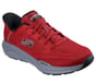 Skechers Slip-ins Relaxed Fit: Equalizer 6.0 - Royze, ROUGE / GRIS ANTHRACITE, full image number 3
