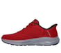 Skechers Slip-ins Relaxed Fit: Equalizer 6.0 - Royze, ROUGE / GRIS ANTHRACITE, full image number 4