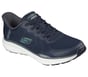 Skechers Slip-ins Relaxed Fit: Equalizer 6.0 - Durran, NAVY / TURQUOISE, full image number 3