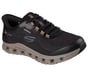 Skechers Slip-ins Waterproof: Glide-Step Pro - Chaching, BLACK / TAUPE, full image number 3