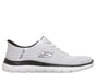 Skechers Slip-ins: Arch Fit Summits - Vorken, BLANC / NOIR, full image number 0
