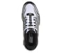 Skechers Slip-ins: Arch Fit D'Lites 330 - Modern Retro Jogger, WHITE / BLACK, full image number 1