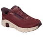 Skechers Slip-in Relaxed Fit: Flex - Zayder, BURGUNDY, full image number 3