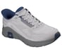 Skechers Slip-in Relaxed Fit: Flex - Zayder, GRAY / NAVY, full image number 3