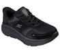 Skechers Slip-ins Relaxed Fit: D'Lux Walker 3.0 - Loyde, FEKETE / SZÜRKE, full image number 3