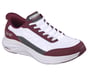 Skechers Slip-ins: Contour Foam - Cozy Fit Ohtro, WHITE / BURGUNDY, full image number 1