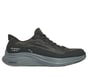Skechers Slip-ins: Contour Foam - Cozy Fit Rain Club, BLACK / CHARCOAL, full image number 0