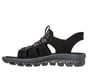 Skechers Slip-ins: Glide-Step Sandal - Ongoer, BLACK / CHARCOAL, full image number 4