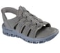 Skechers Slip-ins: Glide-Step Sandal - Ongoer, TAN / CHARCOAL, full image number 3