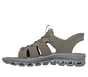 Skechers Slip-ins: Glide-Step Sandal - Ongoer, TAN / CHARCOAL, full image number 4