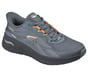 Skechers Slip-ins: Arch Fit 3.0 - Fiddow, CHARCOAL / ORANGE, full image number 3
