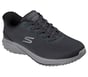 Skechers Slip-ins: Bounder 3.0 - Reocurrence, NOIR / GRIS ANTHRACITE, full image number 3
