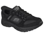 Skechers Slip-ins Relaxed Fit: Oak Canyon, BLACK, full image number 3