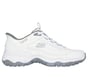 Skechers Slip-ins: E'Lite Afterburn - Grill Corporal, WHITE / GRAY, full image number 0
