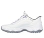 Skechers Slip-ins: E'Lite Afterburn - Grill Corporal, WHITE / GRAY, full image number 4
