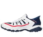 Skechers Slip-ins: After Burn - Old Liberty, WHITE / NAVY, full image number 4