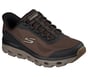 Skechers Slip-ins: Glide-Step Sole - Glover Peak, BROWN / BLACK, full image number 3