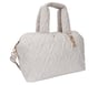 Quilted Tote Bag, BEIGE, full image number 2