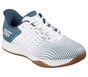 Skechers Slip-ins Relaxed Fit: Viper Court Reload, WHITE / LIGHT BLUE, full image number 3