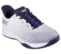 Skechers Slip-ins Relaxed Fit: Viper Court Reload, WHITE / NAVY, full image number 3