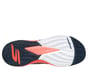 Skechers Slip-ins: Tennis Baseline Bully, NAVY / CORAL, full image number 2