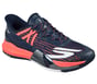 Skechers Slip-ins: Tennis Baseline Bully, NAVY / CORAL, full image number 3